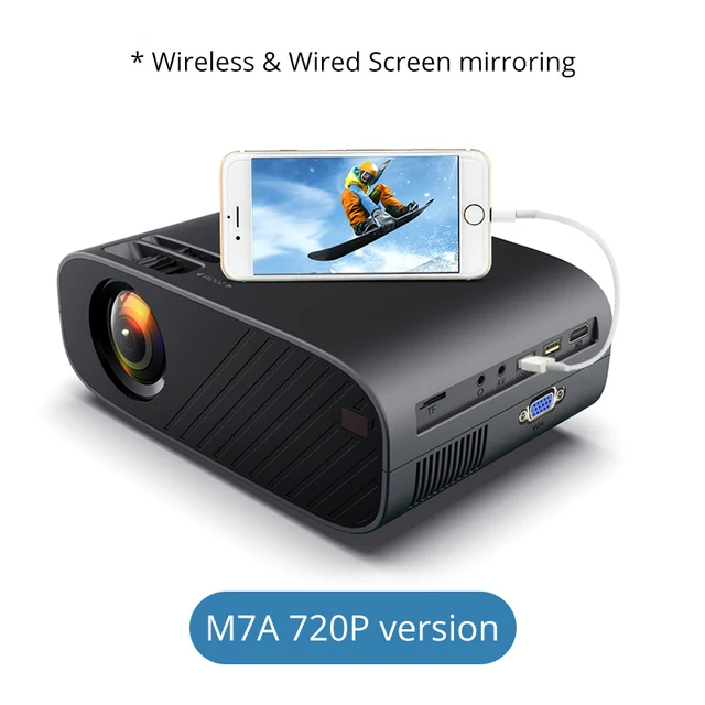 Everycom M7 Led Video Projector 720p 