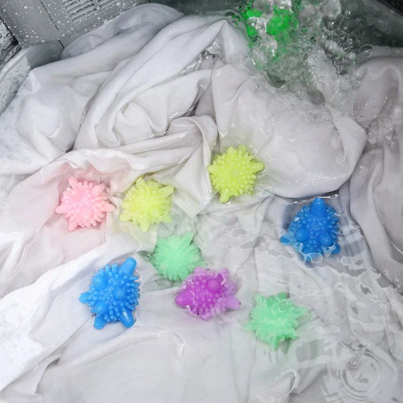 5 шт./партия волшебный шарик для белья для бытовой чистки стиральной машины для умягчения одежды в форме морской звезды твердые шарики для чистки