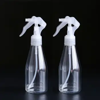

200ML Small Transparent Plastic Empty Bottle Refillable Spray Bottle Makeup Tools Travel Hair Styling Tools Cosmetics Bottles