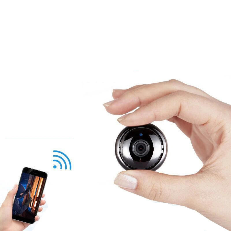

Wireless camera home mobile phone WiFi network remote micro HD night vision home panoramic intelligent monitor