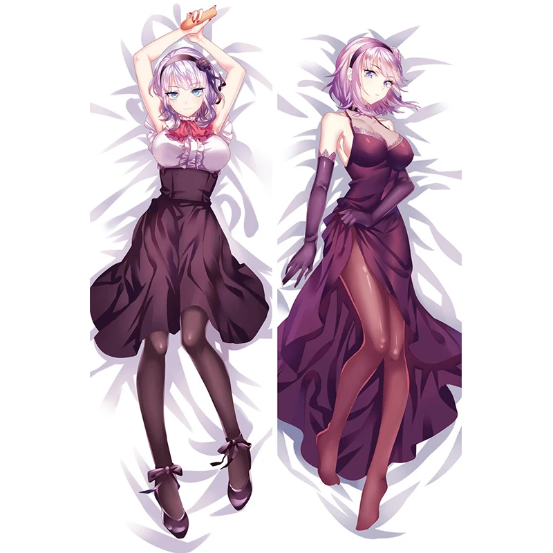 

Dagashi Kashi Anime Girl Hotaru Shidare Long Body Pillow Case Saya Endou Dakimakura Cover
