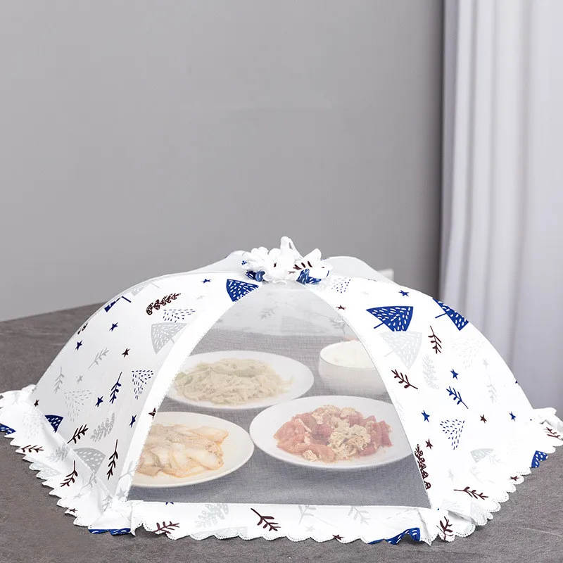 

Household Meals Cover Foldable Leftovers Umbrella Tent Covers Anti-fly Mosquito Table Mesh for Home Kitchen Camping