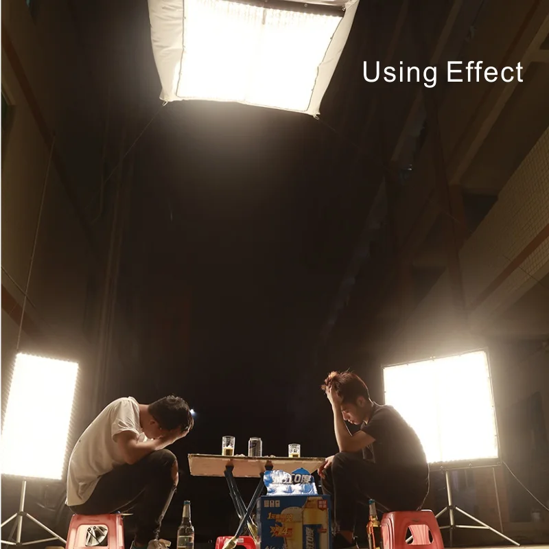 Falcon Eyes RX-120TDX 120 x 120cm 600W ROLL-Flex LED Light 3000K - 5600K Bicolor LED Photo Light con Honeycomb Grid Softbox cámara Godox iluminación youtube película de película B&H neewer soonwell fosoto NULL YONGNUO LISHUAI Falcon