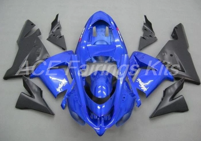 

New ABS Motorcycle Full fairing kits fit for Kawasaki Ninja ZX-10R 2004 2005 10R 04 05 fairing bodywork custom blue black