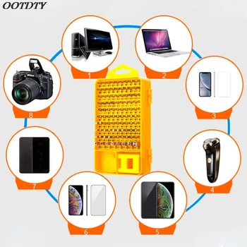 

Screwdriver Set 115 in 1 Sets Multi-function Computer PC Mobile Phone Cellphone Digital Electronic Device Repair Home Tools Bit