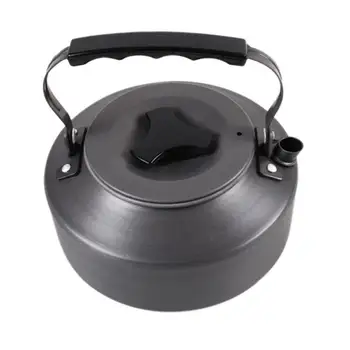 

1.1L Outdoor Camping Survival Coffee Pot Water Kettle Teapot Aluminum