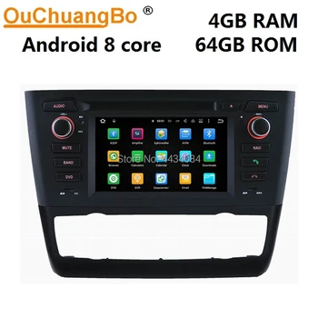 

Ouchuangbo auto gps navi head unit android 9.0 for BMW 1 Series E81 E82 E87 E88 Automatic with 8 cores wifi usb swc music 4+64
