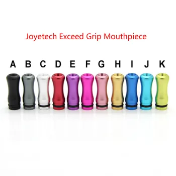 

Joyetech Exceed Grip Mouthpiece Anodized Aluminum Small Round 510 MTL Drip Tip