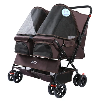 

Pet Trolley Teddy Traveling Cat Dog Small Car Outgoing Light Kennel Go Out Stroller