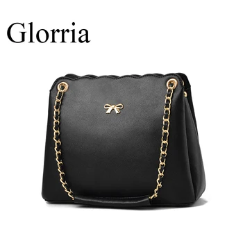 

Hot Rivet Women Leather Messenger Bag Luxury Handbags Designer Chains Female Dinner Crossbody Bags For Women Shoulder Bags Bolso