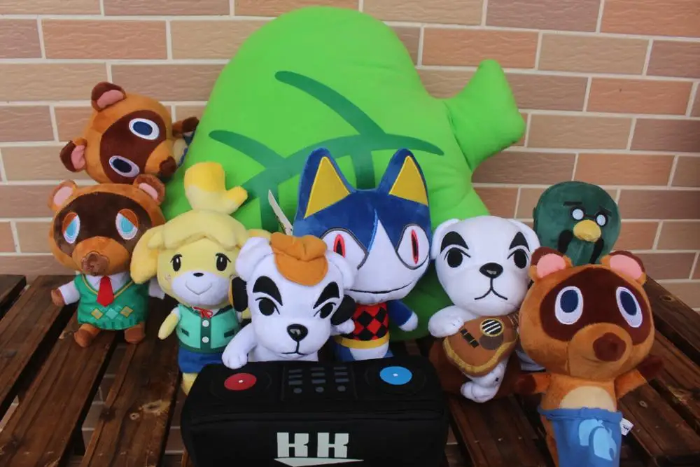 Лидер продаж! Новинка пересечение животных Изабель KK Slider DJ новинка улыбающаяся