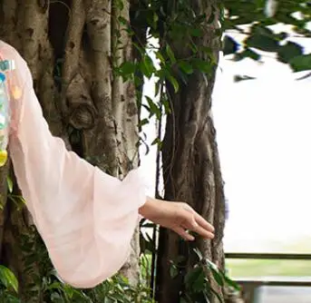 Sleeve Blouse Роскошные девушки блесток набор костюма для танца живота сценическое шоу костюм профессиональный Фея розовое платье 120 см-150 см Высота - Цвет: Sleeve Blouse