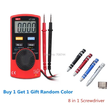 

UNI-T UT120B,Frequency Tester With Auto Range,Digital Pocket Size Multimeter AC/DC Voltage,Factory Direct Sales.