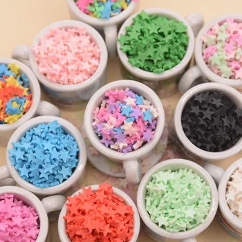 

10g Star Type Sprinkle for Filler Crystal mud Soft Clay Slice DIY Making Accessories