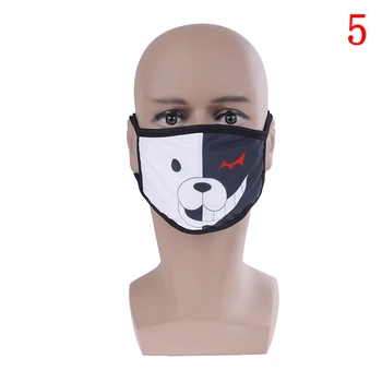 

20 Styles Black Cotton Mouth Mask Unisex Teens Anti-Dust Mask Anime Mask Fashion Health Face Mouth Mask