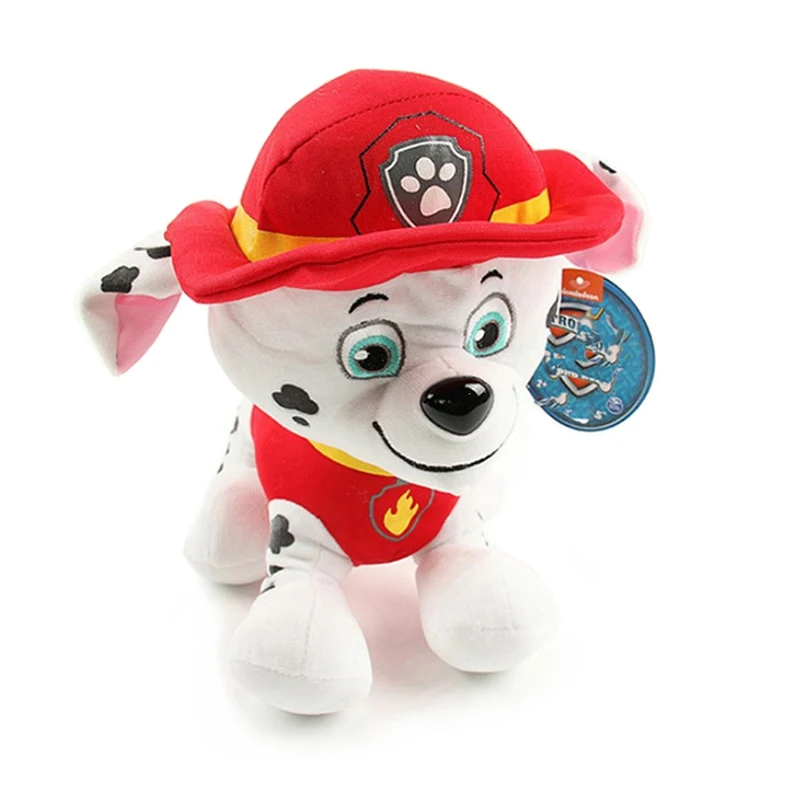 Paw Patrol плюшевые игрушки Аниме фигурки Peluches Patrulla Canina кукла Райдер Эверест трекер детские игрушки Рождественский подарок на день рождения