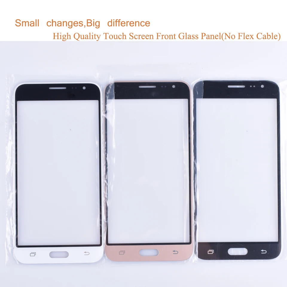 Сменный сенсорный ЖК экран внешнее стекло для Samsung Galaxy J3 2016 J320 J320F J320FN|Сенсорные