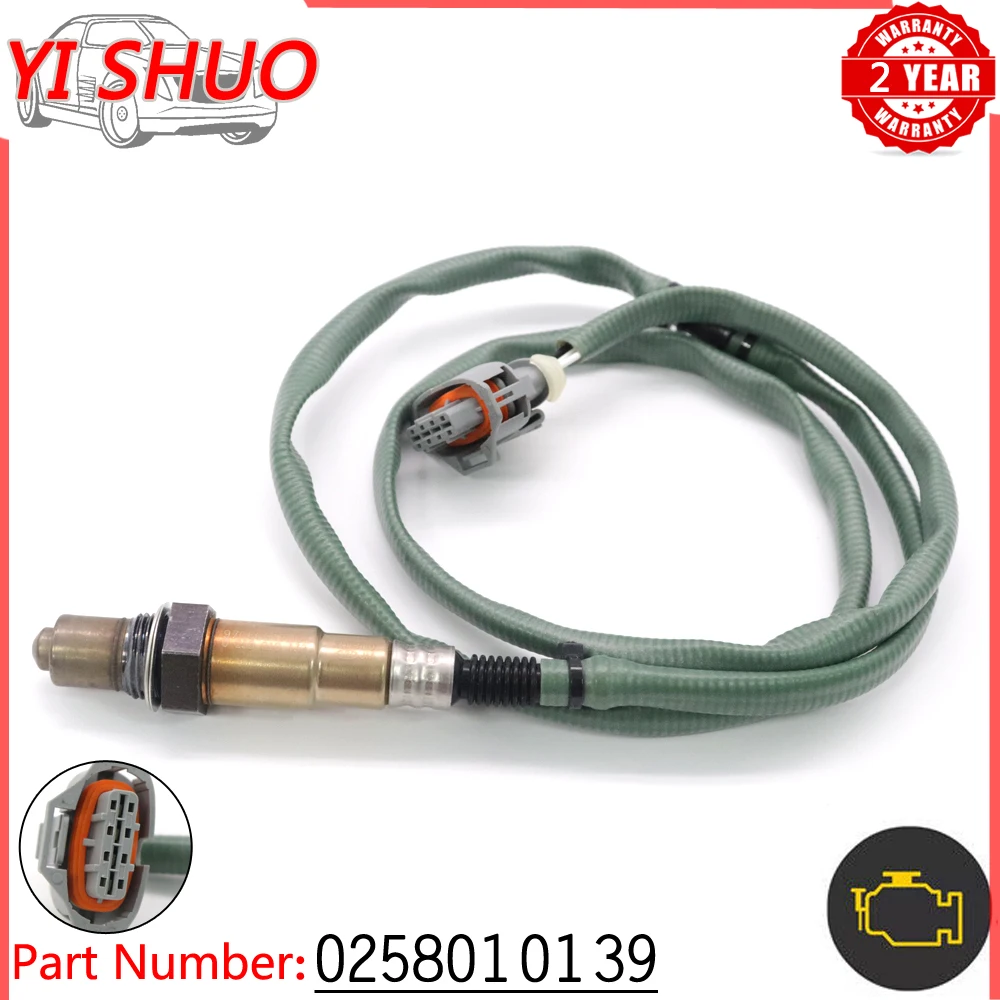 

Car 0258010139 Air Fuel Ratio Sensor Lambda O2 Oxygen Sensor For PORSCHE BOXSTER CAYMAN PANAMERA 10-16 97060617201 97060617600