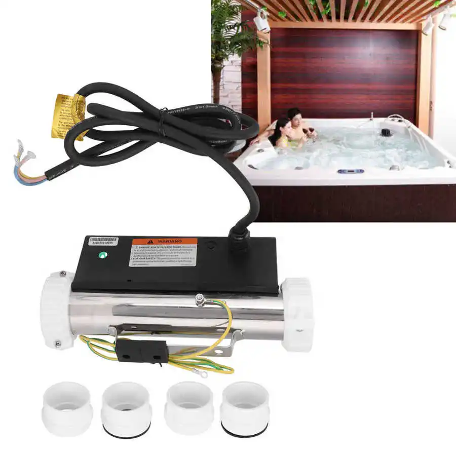 Massage Bathtub Heater SPA Thermostat Circulating Heating Equipment Hot and Cold Tubs for Swimming Pool & Bath SPA 3KW