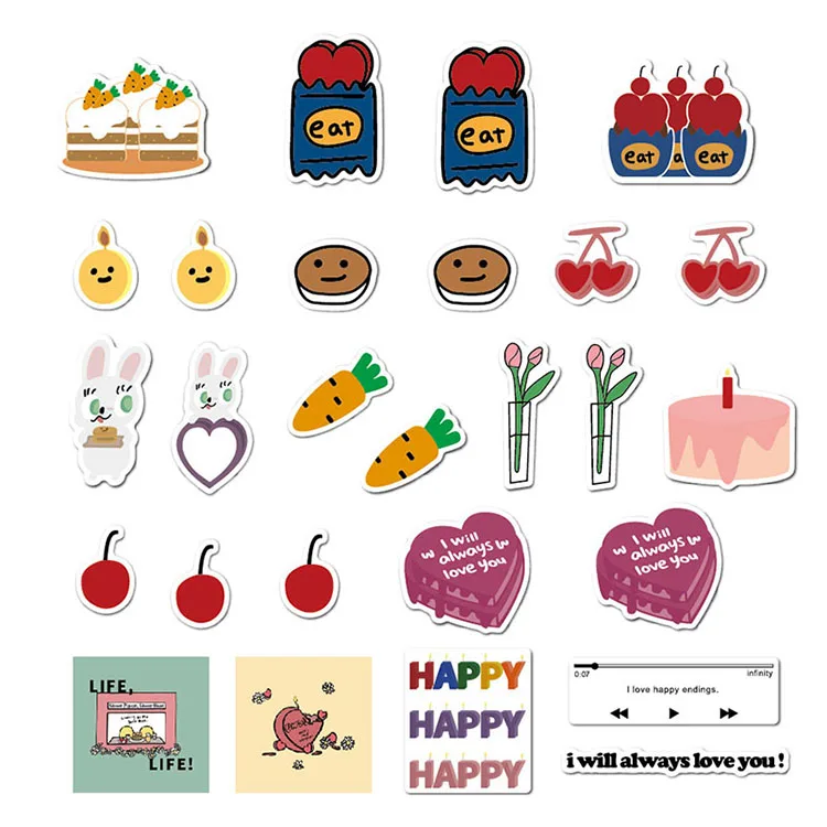 Cute Stickers Food Sticker Korean Sticker Scrapbooking -  Denmark