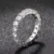 Luxury 925 Sterling Silver Wedding Band Eternity Ring For Women Big Gift For Ladies Love Wholesale Lots Bulk Jewelry 13