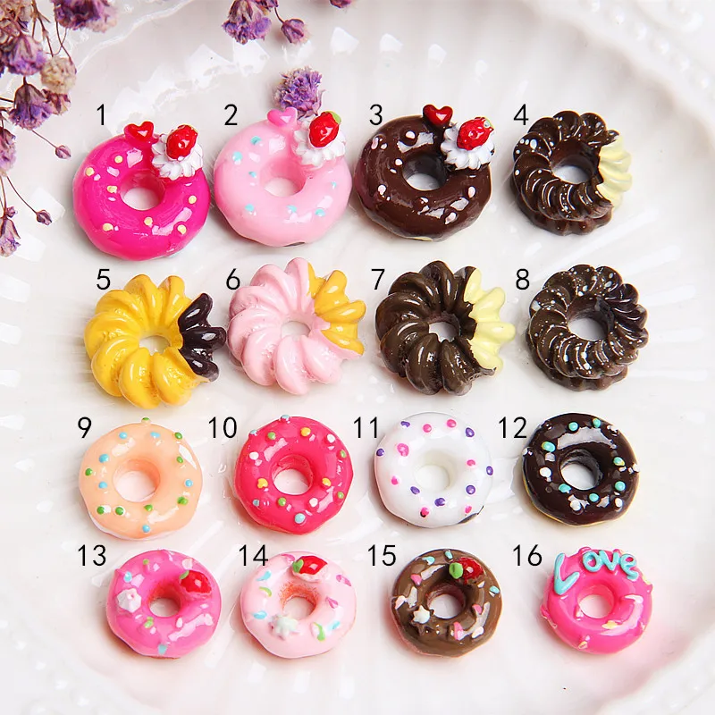 

Colorful Donut Addition Slime Filler for Slime DIY Polymer Addition Slime Accessories Toy Charm Lizun Model Tool for Kids Toys