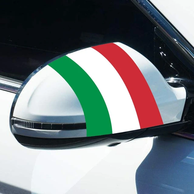 Dreifarbige italienische Italien Flagge Aufkleber Streifen