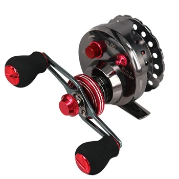 

Left/Right Hand 6+1BB Ball Bearing 2.6:1 Gear Ratio Reel Ice Fishing Reel Metal Fly Fishing Wheel Fishing Accessories