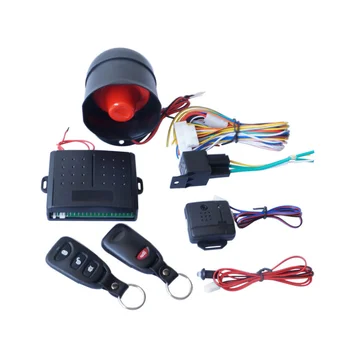 

Car Alarm System Key chain Anti-theft System One-way Car security System Sound Light Specially Designed for Asia Market