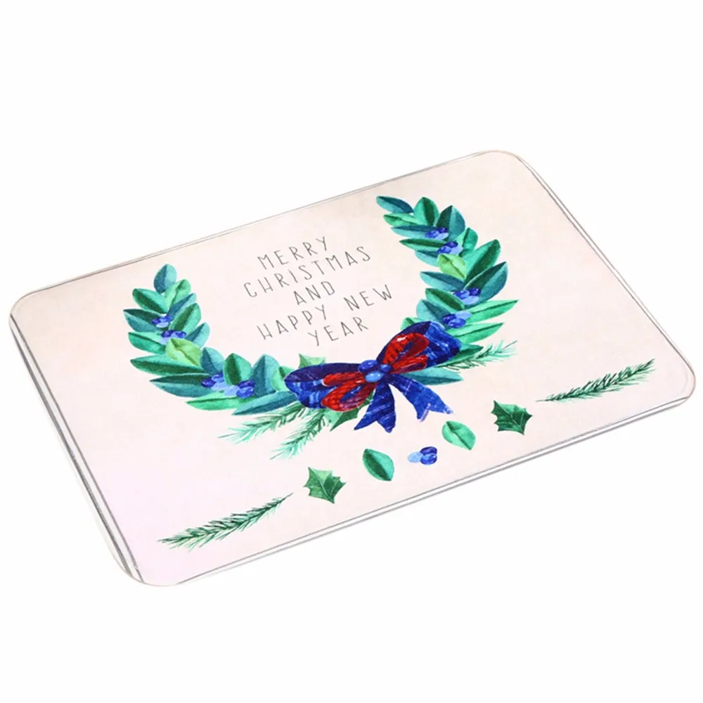 D Christmas Welcome Doormats Indoor Home Carpets Decor - Цвет: D