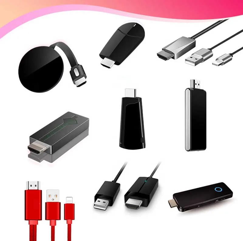 HDMI экранный проигрыватель 1080P HDMI ТВ-карта телевизионный HD кабель для Apple Android USB для IPhone 8 7 6 и Android серии