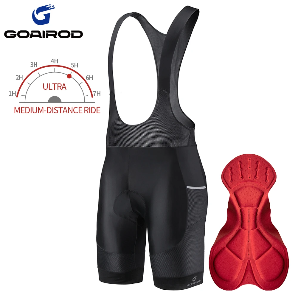 GOAIROD pantalones cortos de ciclismo para ropa con tirantes Bretelle mallas deportivas motocross Tricuta Maillot acolchado culotte ciclismo hombre bicicleta de montaña carretera badana ciclismo hombre RION|Culotte de ciclismo| AliExpress