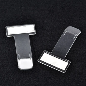

Car Ticket Folder Auto Mini T-shape Transparent Holder Folder Mount Style Clip Sticker Windscreen Window Fastener Stickers