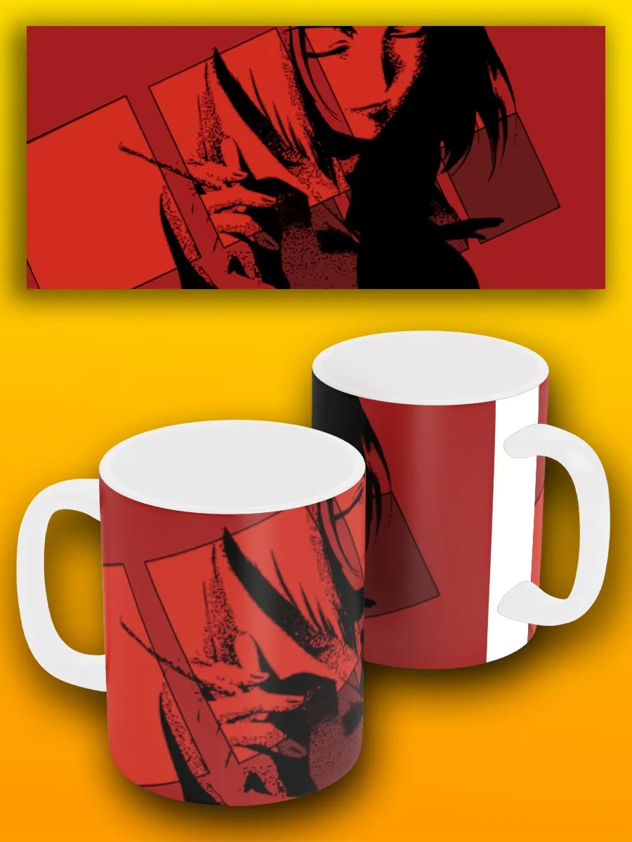 Sparkling White anime Cowboy Bebop Bebop-7069 mug drinkware Pialat gift drink | Дом и сад