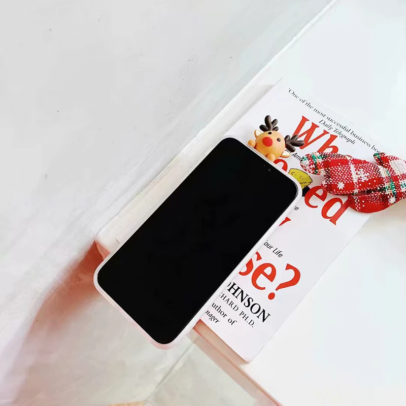 Мягкие Рождественские чехлы с оленем снеговиком для iPhone 6 6S 7 8 Plus X XR XSMax для huawei P20 P30 mate 20 Pro Nova 3 4 5 Honor 20 Pro