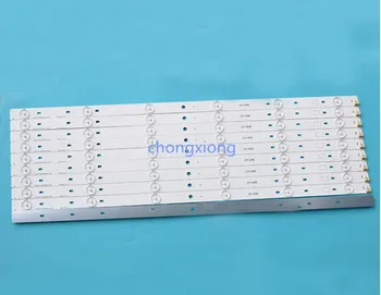 

3 PCS 6LEDs 627mm LED backlight strip for Toshiba 32"TV SVT320AF5 32P1300 32P1400 32P1400VT 32P1400VE 32P1400D 32P2400VT