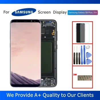 

Original 6.2" LCD Display for Samsung Galaxy S8 Plus S8+ LCD Display with Touch Screen Digitizer Assembly Replacement Parts