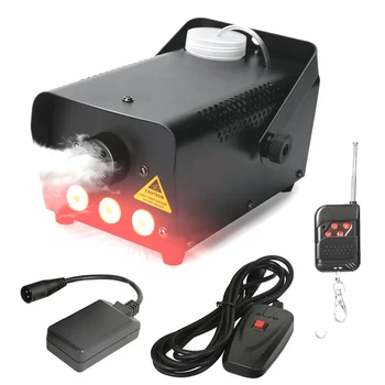 

220V / 110V Mini 400W Remote Control Fogger Home Party Stage Fog Machine Smoke Thrower Fog Machine Home Mini Fogger Machine