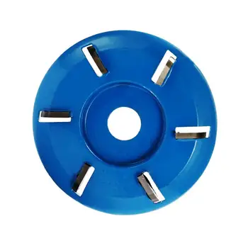 

Wood Carving Cutter Disc Milling for 16mm Angle Grinder Attachment 6 Teeth Power Woodworking Shovel Plate Sculpting Tool