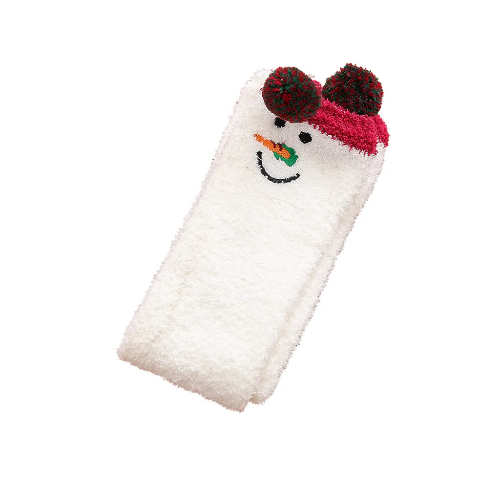 Забавные женские носки Harajuku 3d рождественские носки унисекс мультфильм Лось снеговик рождественские носки низкие носки с принтом лодыжки Calcetines Mujer - Цвет: G