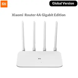 Глобальная версия Xiaomi Router 4A Gigabit Edition 100M 1000M 2,4 GHz 5GHz WiFi rom 16MB 64MB 128MB с высоким коэффициентом усиления управления 4 антеннами