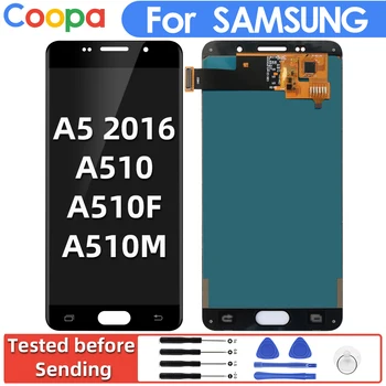 

5.2" For Samsung Galaxy A5 2016 A510 LCD Display A510F A510M Display Replacement LCDs Display Touch Screen Digitizer Assembly