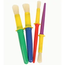 Большая маленькая пластиковая Акварельная ручка ручной работы, ручная работа, ручка для рисования, художественные канцелярские принадлежности, 2 блистерные карты