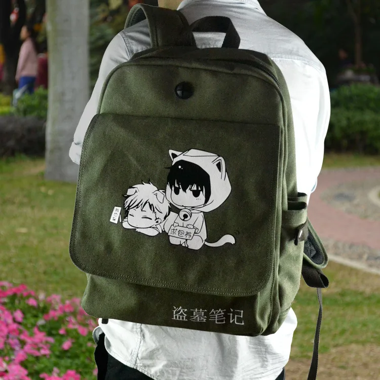 

The Lost Tomb School Bag Seeking Arrangement Computer Backpack Japanese Korean Canvas Bag Hot Selling