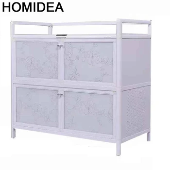 

Room End Capbords Sidebord Cupboard Aluminum Alloy Side Tables Kitchen Furniture Mueble Cocina Cabinet Meuble Buffet Sideboard