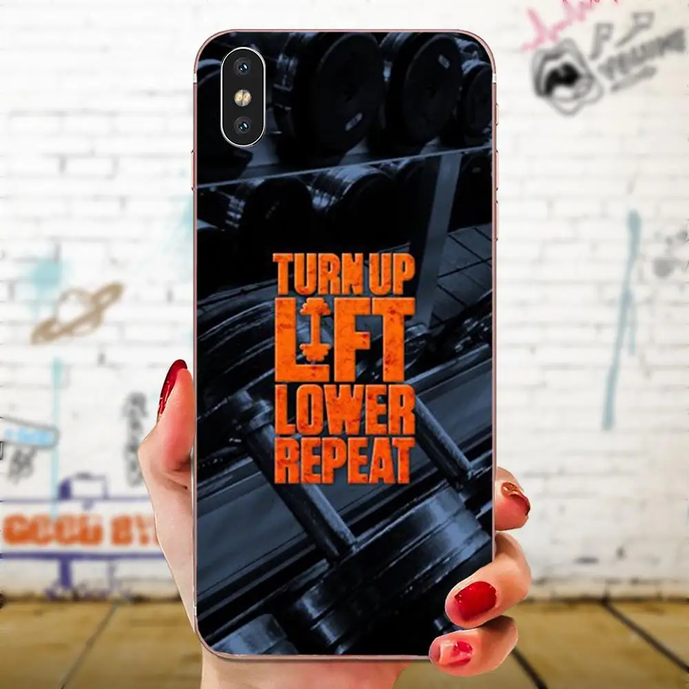 Тренажерный зал Фитнес мягкий чехол для мобильного телефона чехлы Huawei Honor 4C 5A 5C 5X6