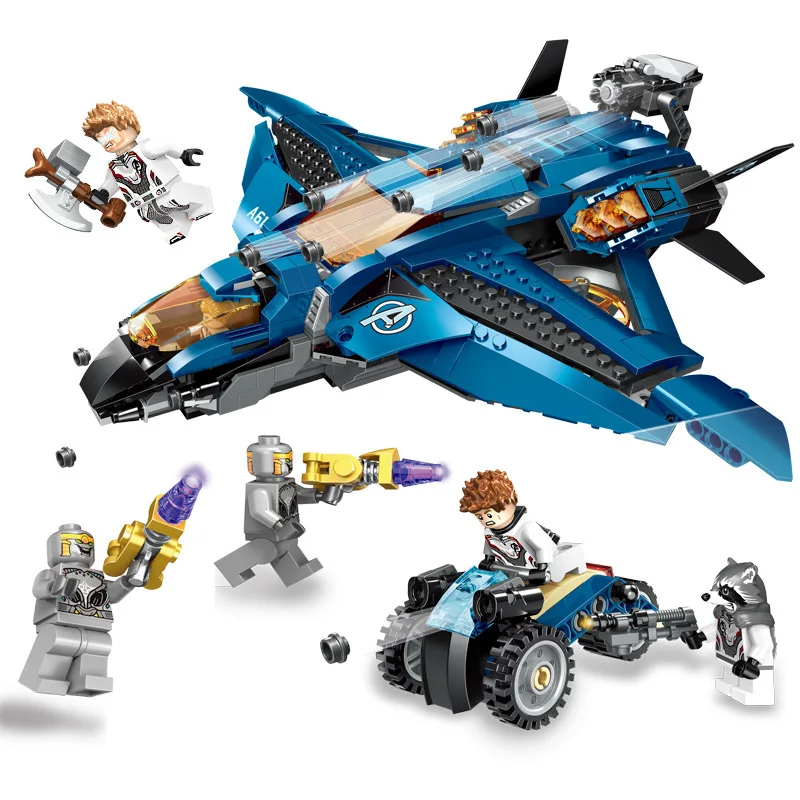 

858PCS Marvel Super Heroes Avengers Kun-style Fighter Decisive Battle Building Blocks Toys Gift Compatible with Legoinglys