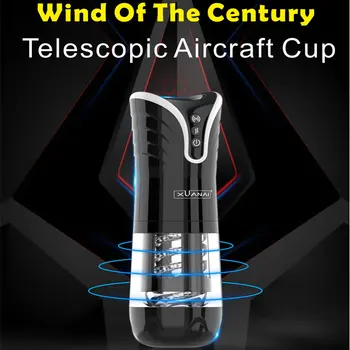 Automatic Male Masturbator Cup Realistic Vaginal Pocket Pussy adult masturbation tools Sex Machines toy for men Realistic Vagina 3