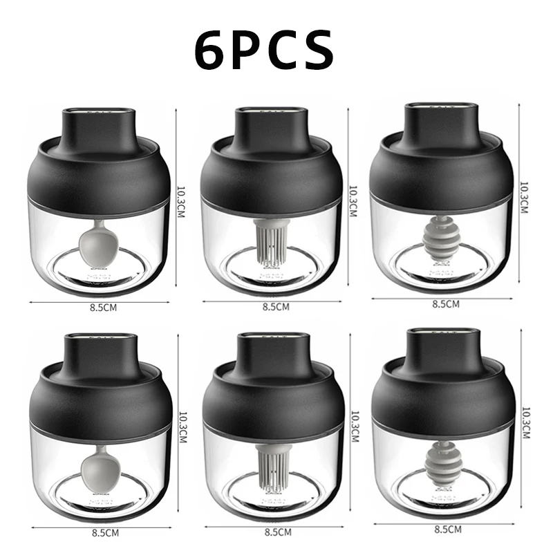 Black 6pcs