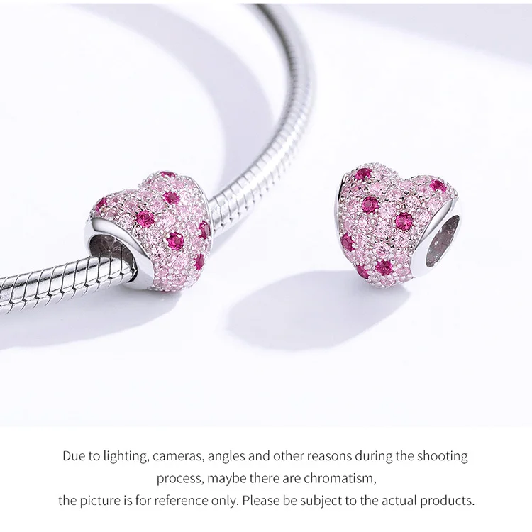 Четыре листа клевера бабочка Циркон Шарм Подходит браслет бусы женщина Pandora ювелирные изделия Серебро 925 пробы ожерелье кулон
